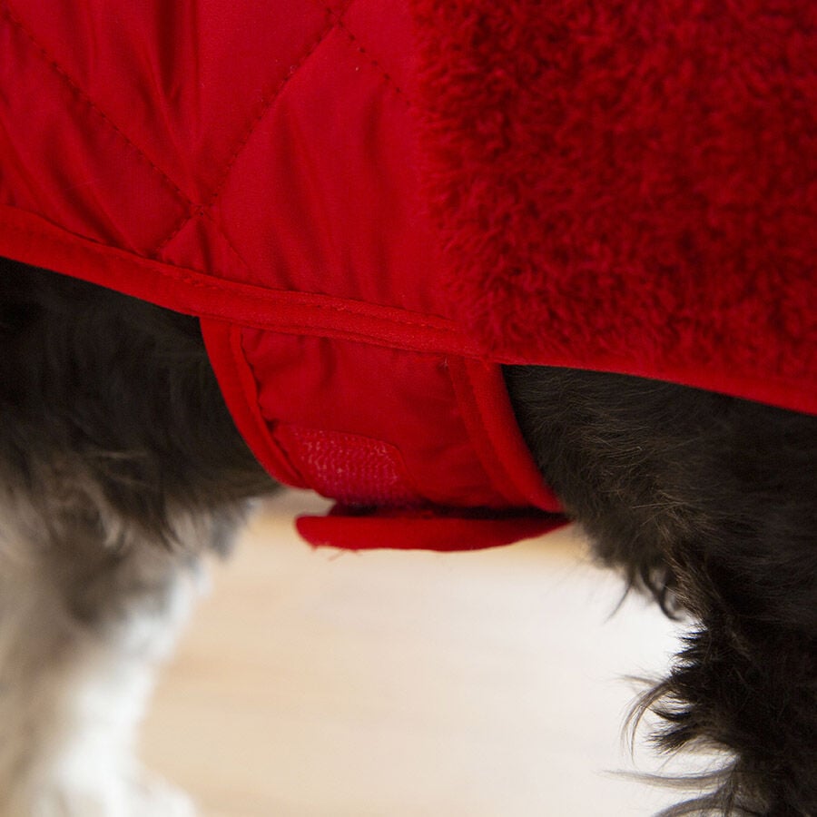 Outech Bi-Texture Abrigo Rojo para perros, , large Imagen numero 4